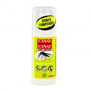 Cinq sur Cinq lotion anti-moustiques zones tempérées 75ml