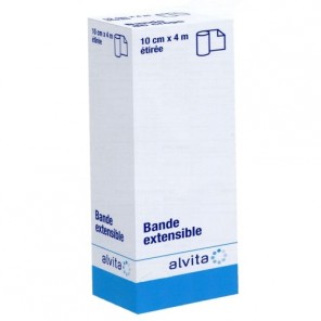 Alvita bande extensible 10 cm x 4 cm