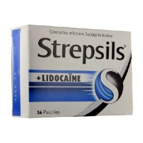 Strepsils lidocaine 36 pastilles