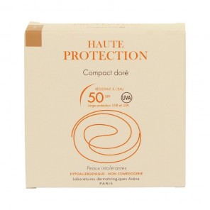 Avène solaire poudre compact protection teintée dorée spf 50+ 10g