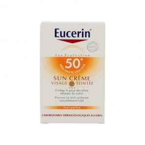 Eucerin sun protection crème visage teintée spf 50 50ml