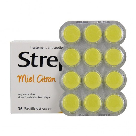 Strepsils Miel Citron 36...