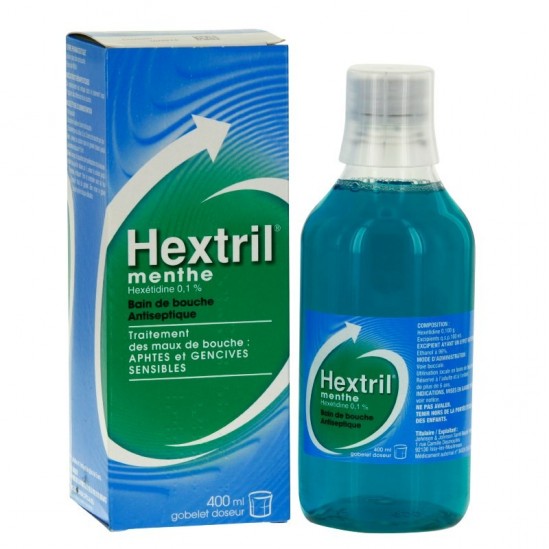 Hextril menthe 0.1% 400 ml