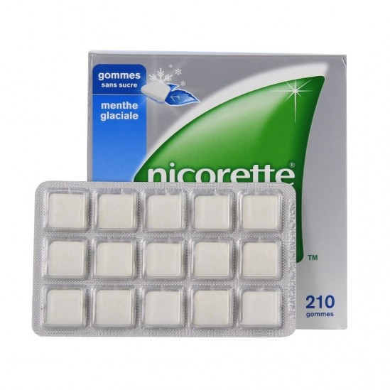 Nicorette menthe glaciale...