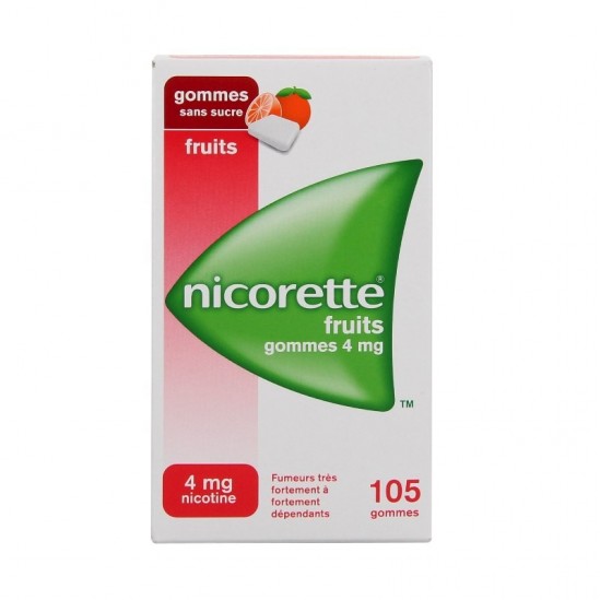 Nicorette Fruits 4Mg Sans...