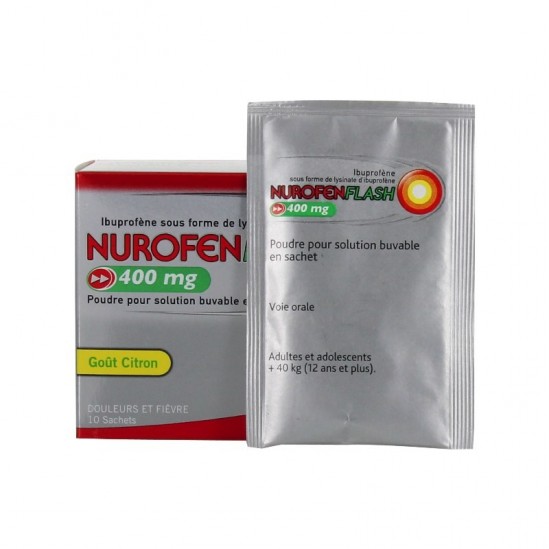 Nurofenflash 400 mg 10 sachets