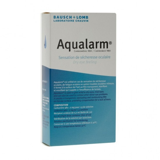 Aqualarm collyre 20...