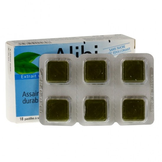 Alibi 18 pastilles à sucer...