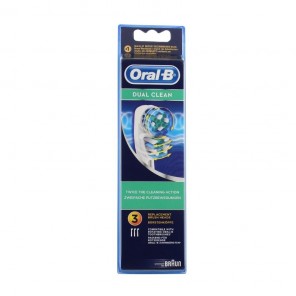 Oral-B Dual Clean EB417 x3 têtes