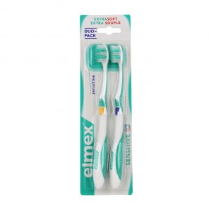 Elmex brosse à dents sensitive pack duo