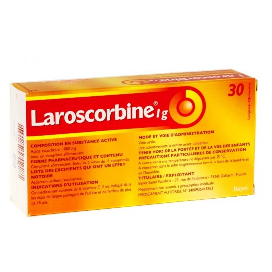 Laroscorbine 1g comprimé...