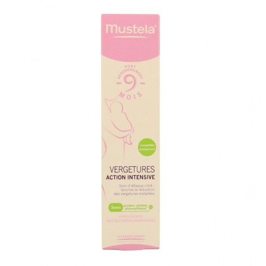 Mustela 9 mois vergetures...