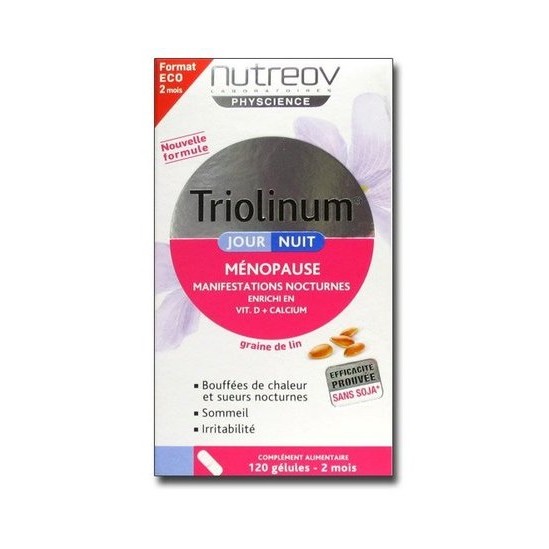 Nutréov Triolinum ménopause 120 gélules