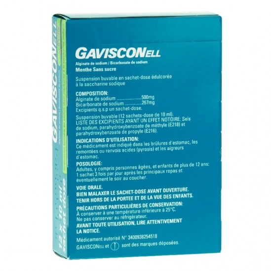 Gavisconell Menthe Sans...