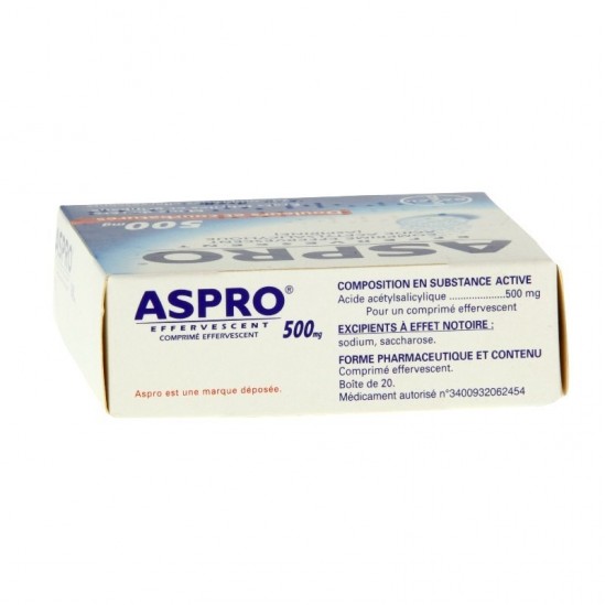 ASPRO 500 Effervescent 20...