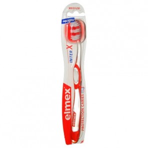 Elmex brosse à dents protection caries brins medium et tête standard