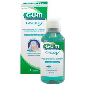 Gum gingidex bain de bouche 0,06% sans alcool 300ml