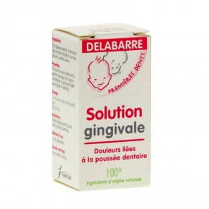 Delabarre Solution Gingivale Premières Dents 15 ml