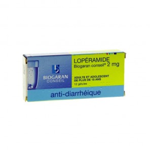 Lopéramide biogaran conseil 2mg 12 gélules