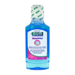 Gum sensivital bain de bouche sans alcool 300ml