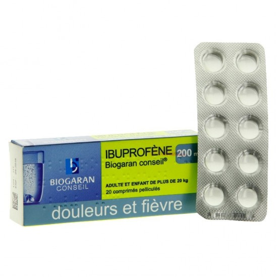 Ibuprofene biogaran conseil...