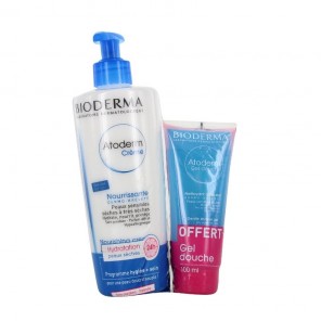 Bioderma Atoderm Crème Corps 500ML+ Gel Douche 100ML