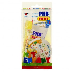 PHB  kit brosse à dent et dentifrice enfant 2 à 5 ans