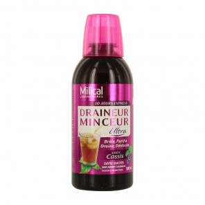 Milical draineur minceur ultra goût cassis 500ml