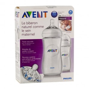 Avent Biberon Natural Lot 2x330ml