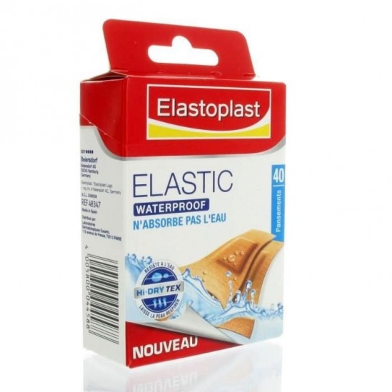 Elastoplast pansement elastic waterproof 40 pansements