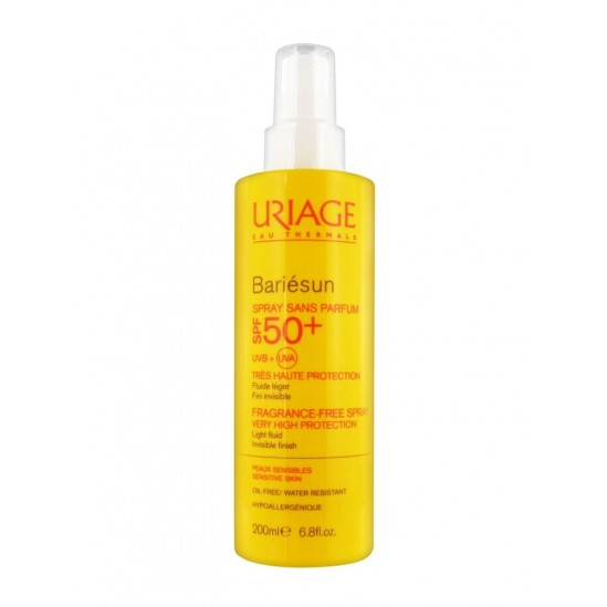 Uriage bariésun spray sans parfum spf 50+ 200ml