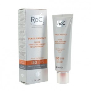 Roc fluide haute tolérance réconfortant spf 50+ 50ml