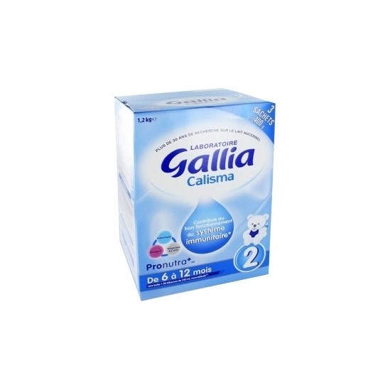 Gallia Calisma 2ème Age Lait en Poudre 1,2kg