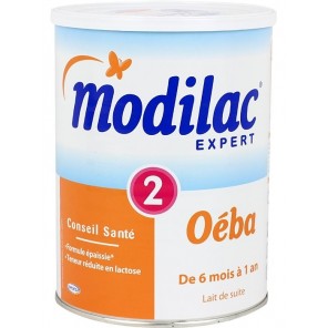 Modilac Expert Lait Oéba 2ème Age 800g