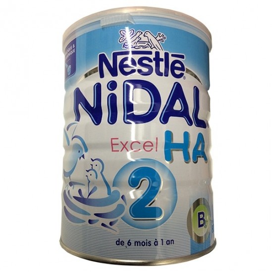 Nestlé Nidal Excel Hypo Allergénique 2ème Age 800g