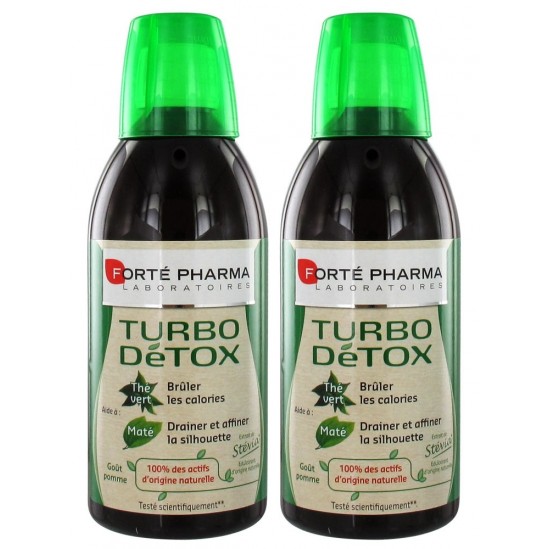 Forté Pharma Minceur Turbo Détox Lot de 2x500ml 