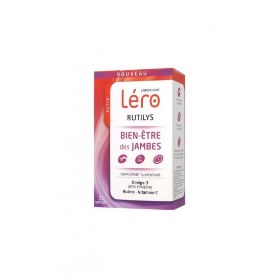 Léro Rutylis Bien-être des Jambes 30 Capsules