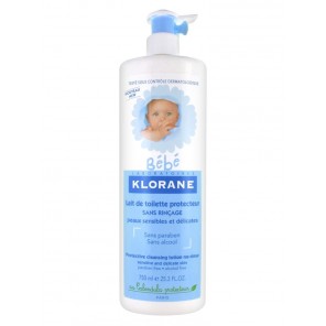 Klorane Bébé lait de toilette protecteur 200ML