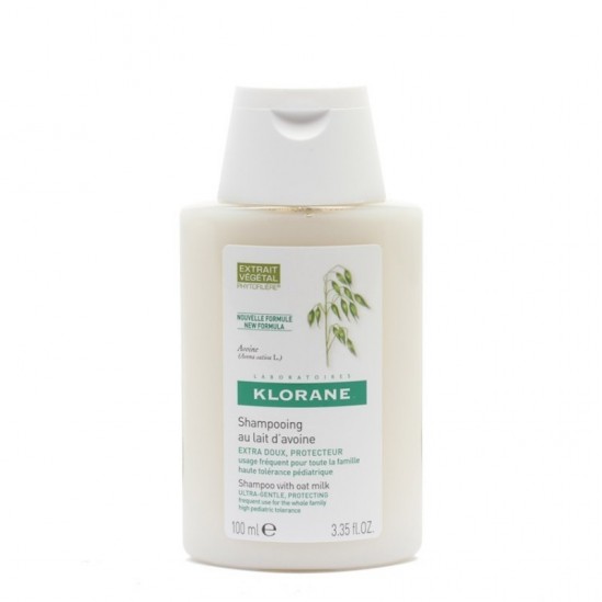 Klorane Shampooing au lait d'Avoine 100 ml