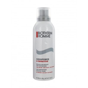 Biotherm Homme Aquapower D-Sensitive Mousse de Rasage Anti-Irritations 200 ml