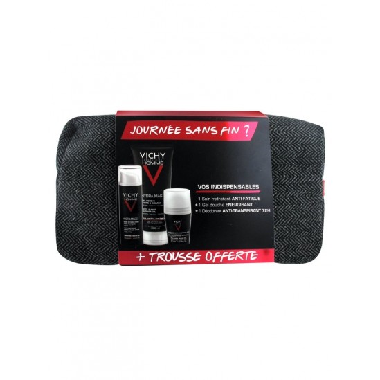 Vichy Homme Trousse Rouge 3 Produits