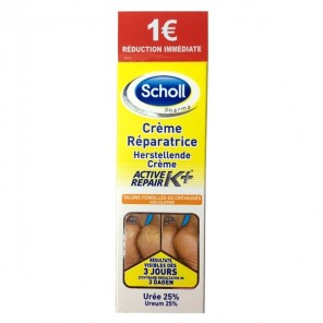 Scholl crème réparatrice talons fendillés 60ml