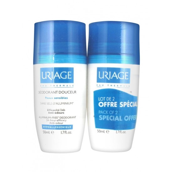 Uriage Déodorant Douceur Lot de 2x50ml