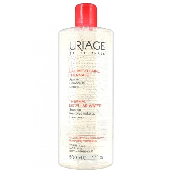 Uriage Eau Micellaire Thermale Peaux Sujettes aux Rougeurs 500ml