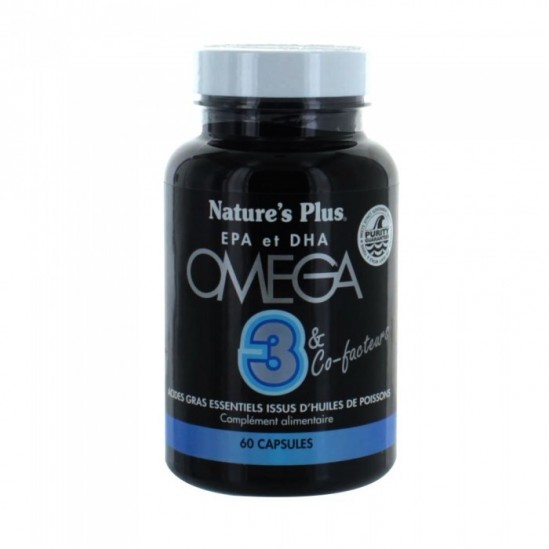 Natue's Plus Omega 3 et Co-Facteurs 60 capsules