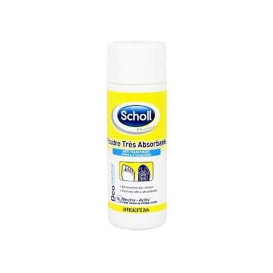 Scholl Déo Control Poudre Absorbante 75 g