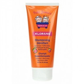 Klorane Petit junior shampooing démêlant pêche 200ml