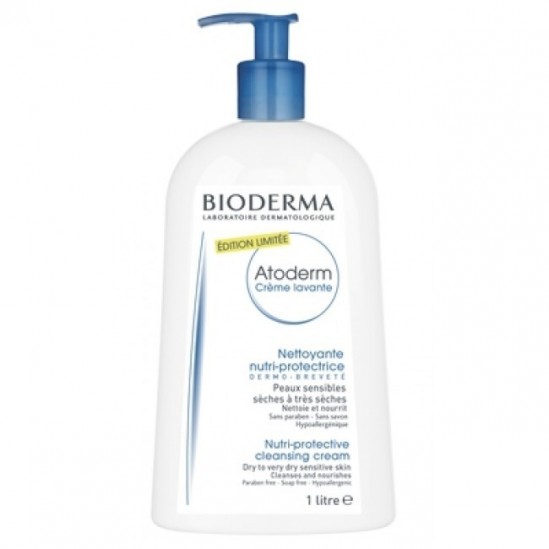 Bioderma atoderm crème lavante 1 L