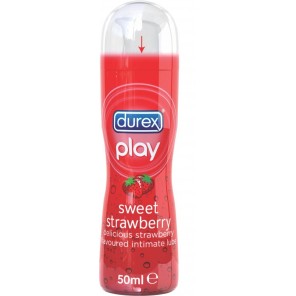 Durex play gel lubrifiant fraise sweet straw 50ml