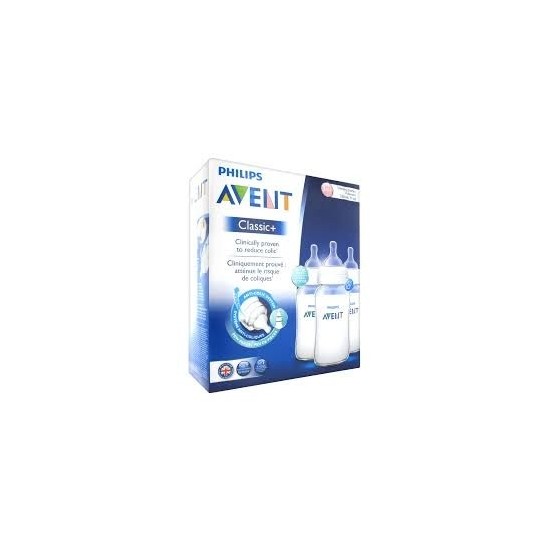 Avent classic + 3 biberons 330 ml